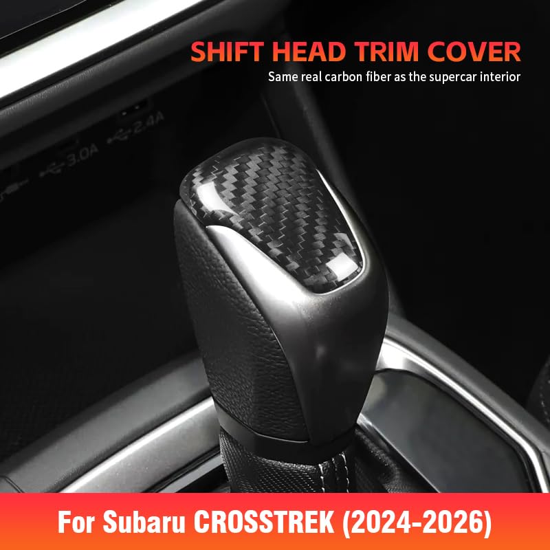 Subaru Interior Accessories | Carbon Fiber Gear Shifter Trim 2024 2025 2026