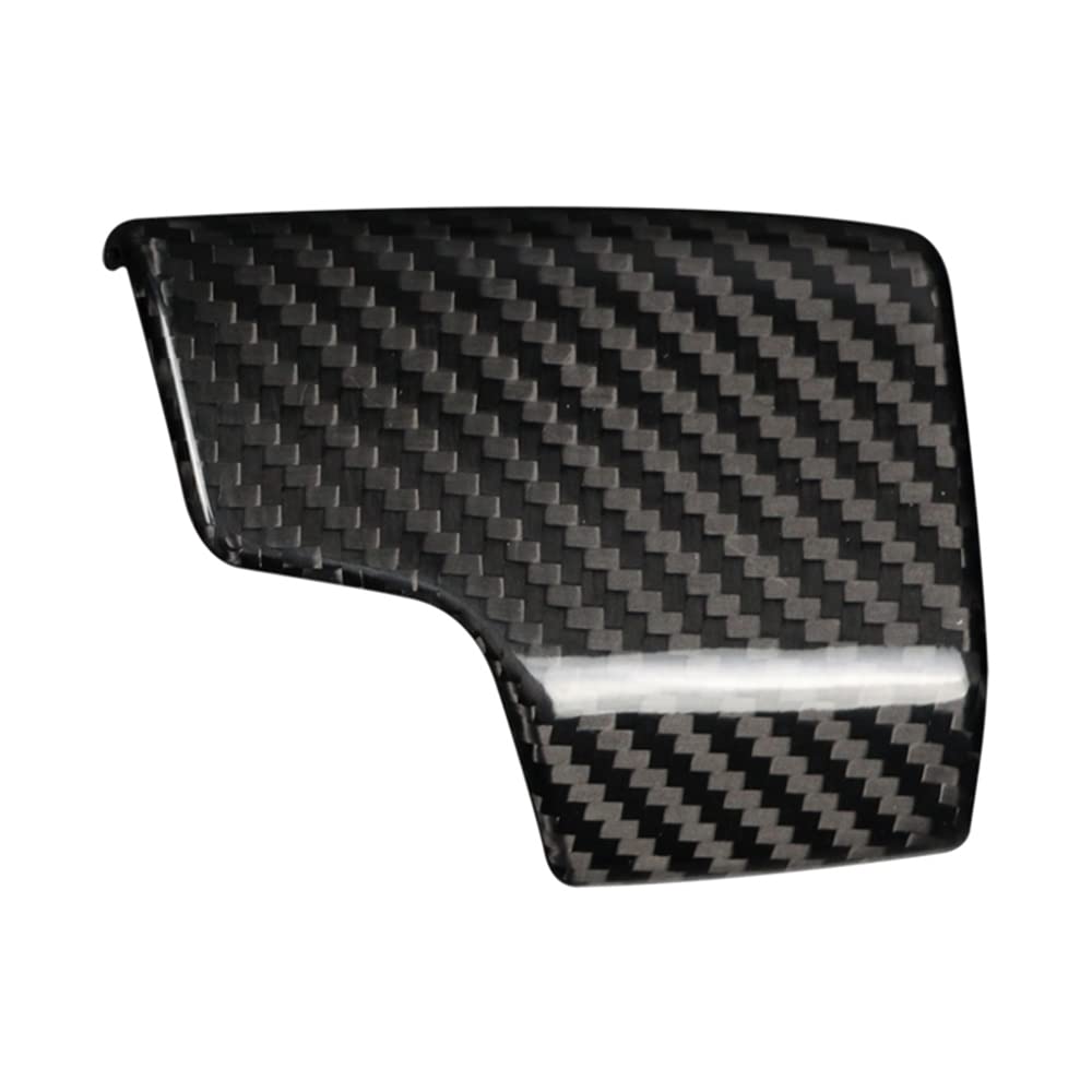 Audi Carbon Fiber Shift Knob Cover Trim | For A6 S6 RS6 A7 RS7 Q7 Q8 A8 S8 (2019-2024) - AutoGearHub