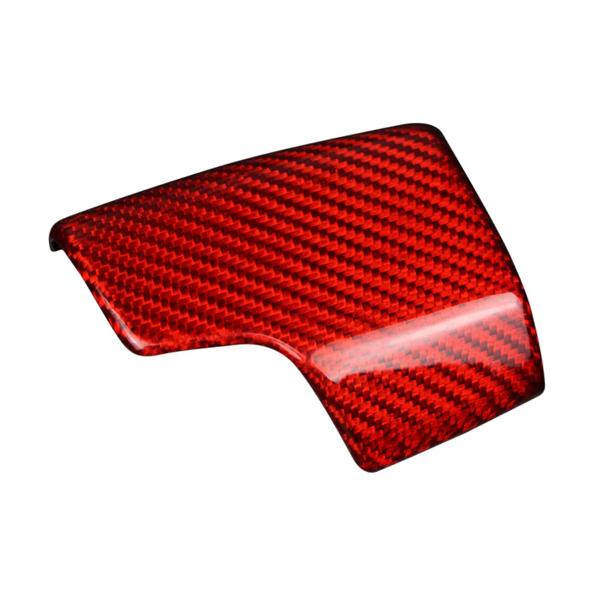 Audi Carbon Fiber Shift Knob Cover Trim | For A6 S6 RS6 A7 RS7 Q7 Q8 A8 S8 (2019-2024) - AutoGearHub