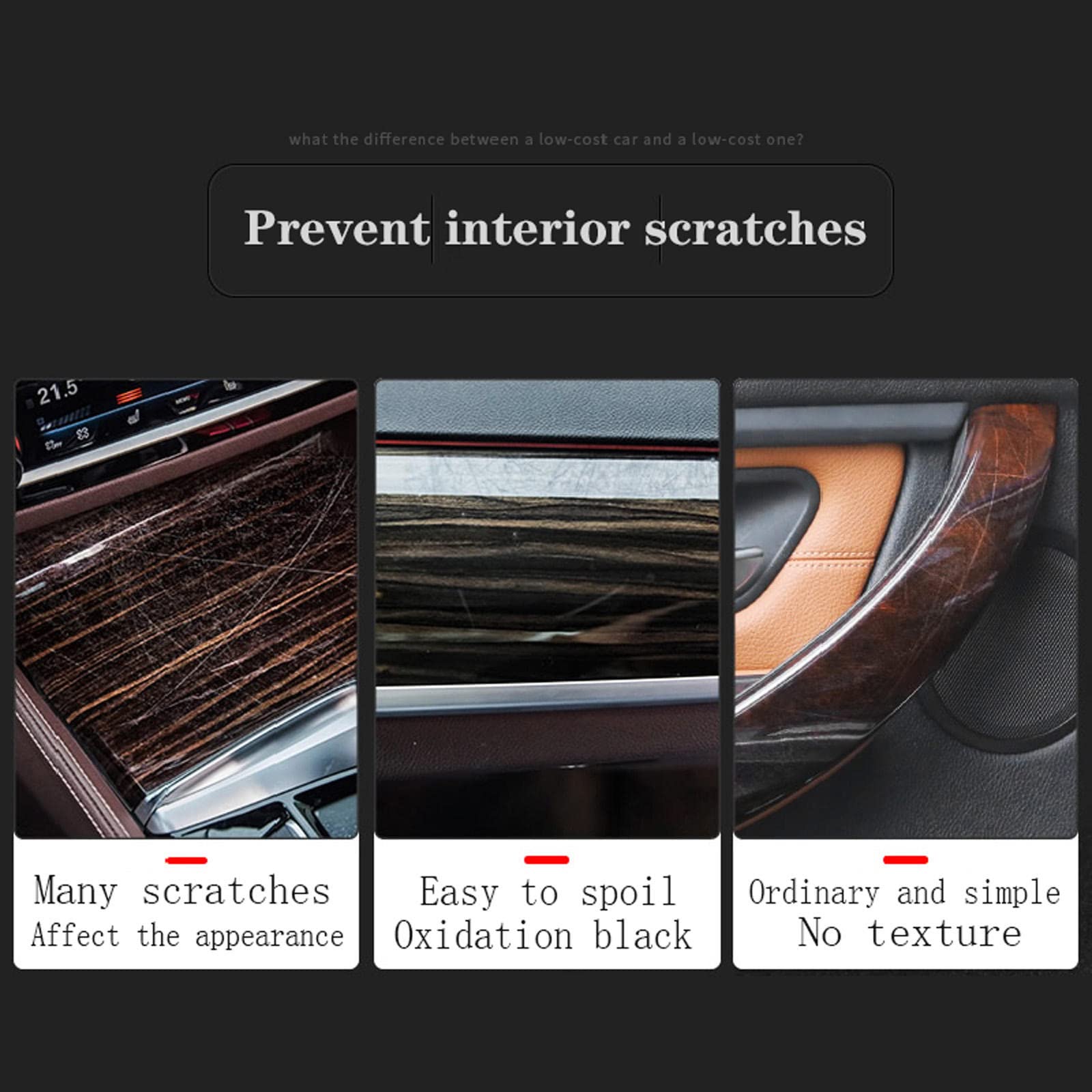 Car Interior Center Console Transparent TPU Protective Film Navigation Accessories,Fit for Mazda CX-30 2020-2023 - Goecice Store