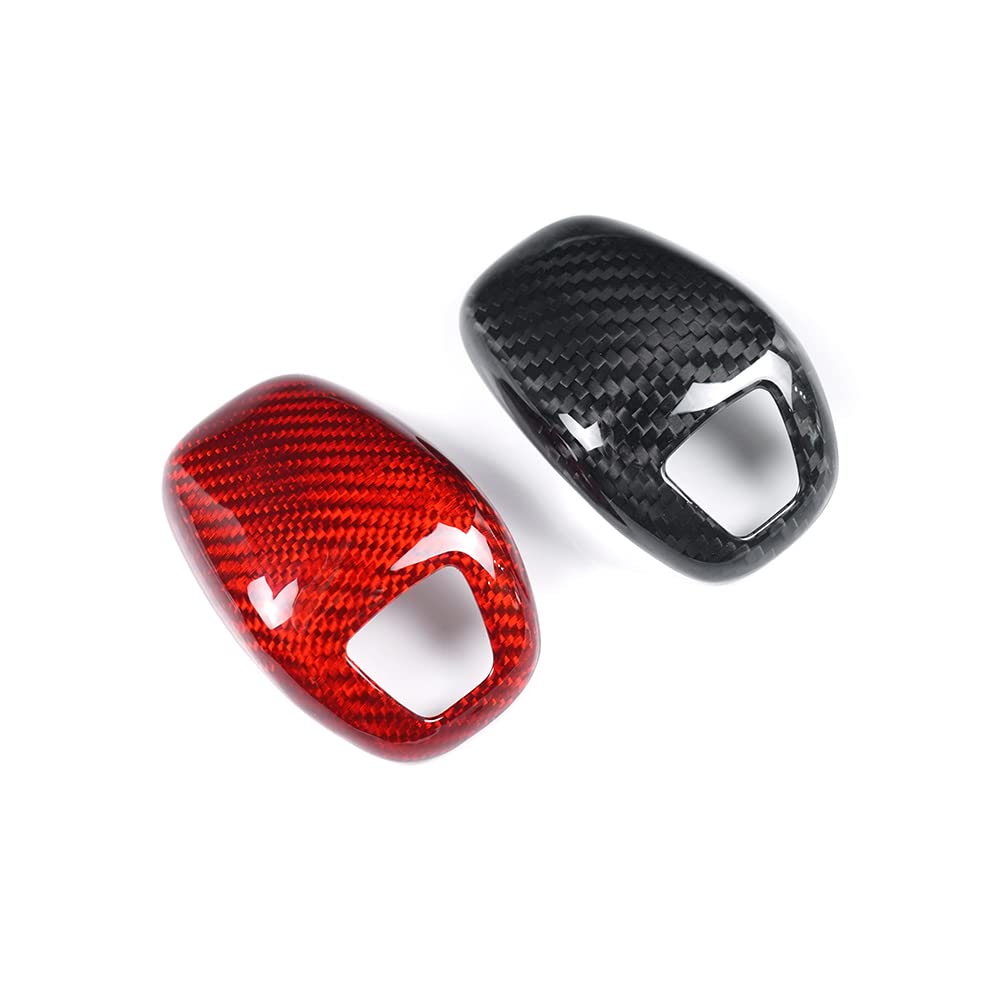 Genuine Carbon Fiber Gear Shift Knob Cover Trim for Porsche Panamera (2017-2023) | Luxury Interior Styling Upgrade - AutoGearHub