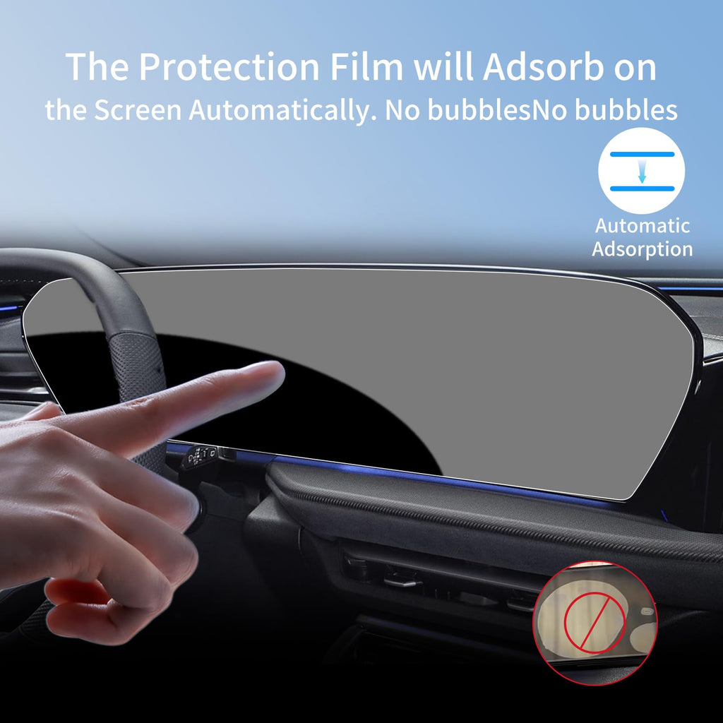 Screen Protector for 2025 2026 Audi Q5/SQ5 14.5 Inch+11.9 Inch Integrated Screen Tempered Glass for 2026 Audi Q5/SQ5 Sportback Nav Dash AIO Touch Screen Accessories 9H - Goecice Store